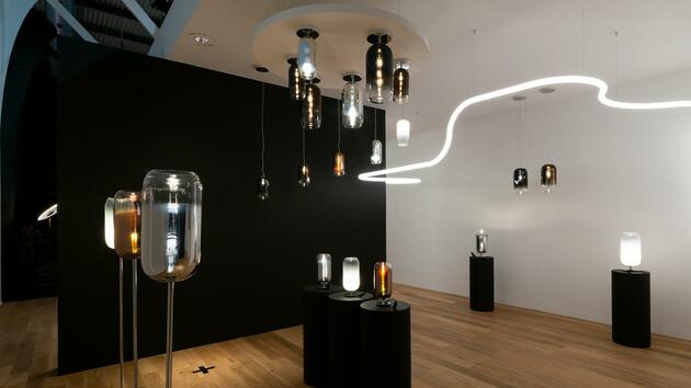 Artemide Gople Mini závěsné - stříbrná 1406010A