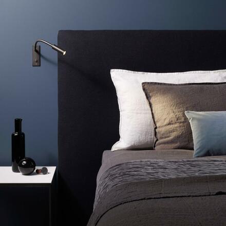 ASTRO nástěnné polozapuštěné svítidlo pro čtení Leo s vypínačem LED 4W 3000K bronz 1295003