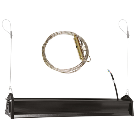 Ecolite SMD LED reflektor, 240W, 32400lm, 5000K, IP65, černý LB02-240W