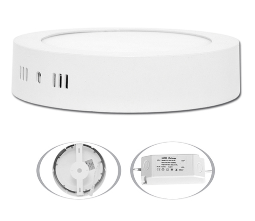 Ecolite SMD kruh přisazený 30cm, 25W, 4100K, IP20, 2260Lm LED-CSL-25W/4100