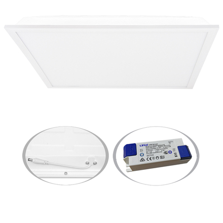 Ecolite SMD panel 48W, 59.5cmx3.5cm, 6480lm, 4000K, IP20 LED-GPL-48