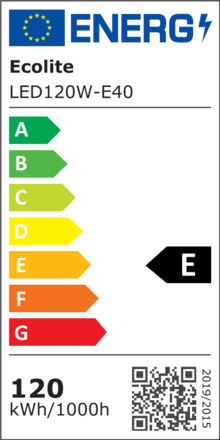 Ecolite LED zdroj E40, 120W, 5000K, 15600lm LED120W-E40/5000