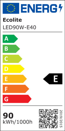 Ecolite LED zdroj E40, 90W, 5000K, 11200lm LED90W-E40/5000