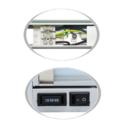 Ecolite kuchyňské LED svítidlo 15W, CCT, 1200lm, 92cm, stříbrná TL2016-CCT/15W