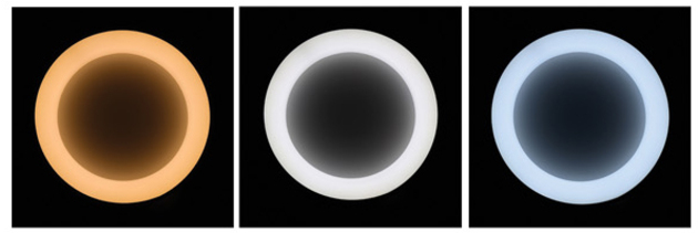 Ecolite LED svítidlo stropní max.40W, 2600lm, CCT, 3000-6500K, IP20, bílá WMKL01R-40W/LED-BI