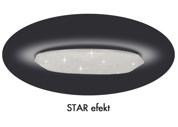 Ecolite LED sv. stropní vč. dálk. ovl., 50W, 4100lm, bílé WZSD-50W/LED