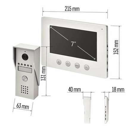 EMOS Sada videotelefonu EMOS EM-03M 2WIRE H2050