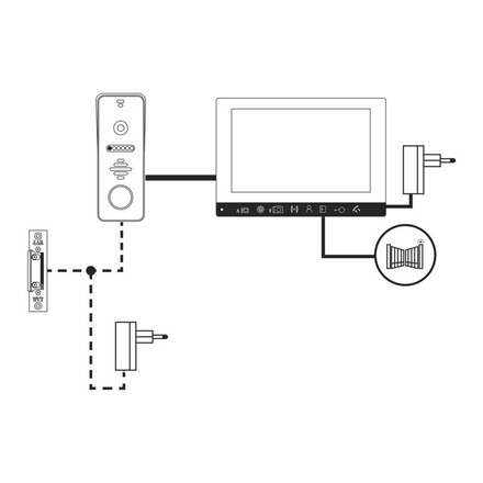 EMOS Sada videotelefonu EMOS EM-10AHD H3010