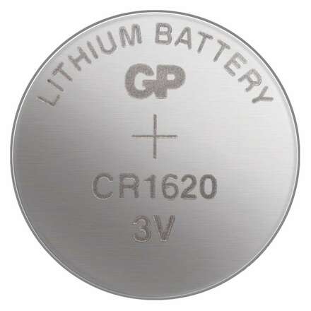 GP Lithiová knoflíková baterie GP CR1620, blistr 1042162015