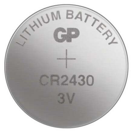 GP Lithiová knoflíková baterie GP CR2430, blistr 1042243015