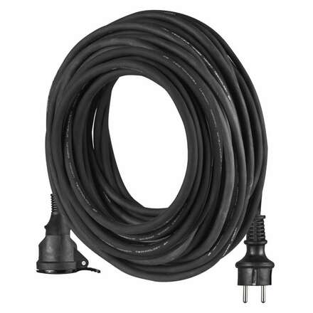 EMOS Prodlužovací kabel gumový – spojka, 25m, 3× 2,5mm2 1901012504