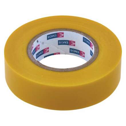 EMOS Izolační páska PVC 19mm / 20m žlutá 2001192060