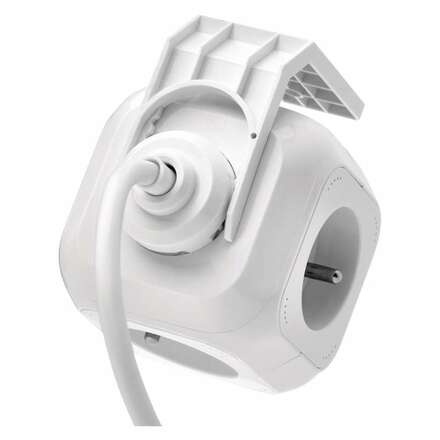 EMOS Rozbočovací kostka s prodl. přívodem – 4 zás. + 2× USB, 1,9m 1902040190