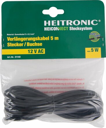 HEITRONIC HEICONNECT prodlužovací kabel 5m 21148