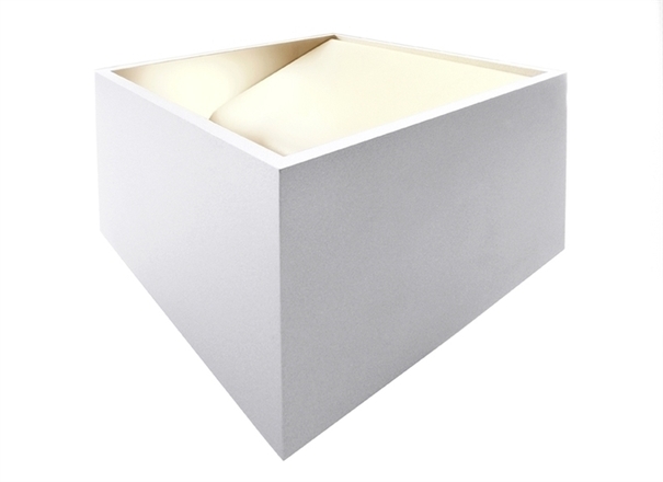 VÝPRODEJ VZORKU Light Impressions KapegoLED nástěnné přisazené svítidlo Dado 220-240V AC/50-60Hz 6,50 W 3000 K 340 lm 100 mm bílá 341078