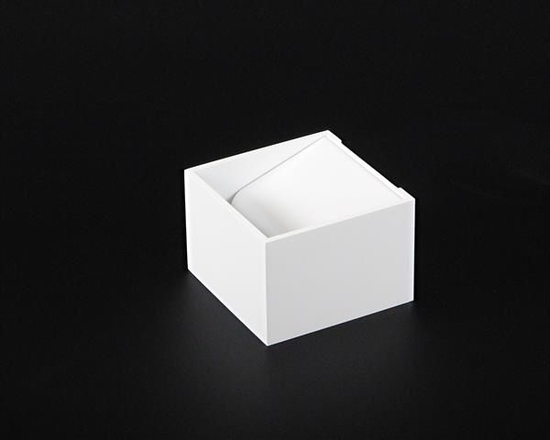 VÝPRODEJ VZORKU Light Impressions KapegoLED nástěnné přisazené svítidlo Dado 220-240V AC/50-60Hz 6,50 W 3000 K 340 lm 100 mm bílá 341078