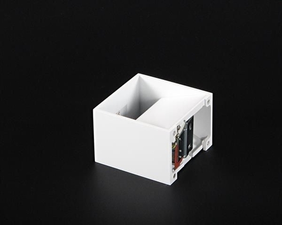 VÝPRODEJ VZORKU Light Impressions KapegoLED nástěnné přisazené svítidlo Dado 220-240V AC/50-60Hz 6,50 W 3000 K 340 lm 100 mm bílá 341078