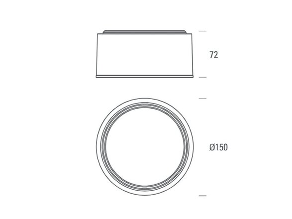 LED2 BUTTON WHITE STROPNÍ BÍLÉ 1010131