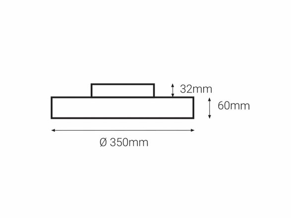 LED2 RINGO 35 P, W 34W 3000K DALI/PUSH