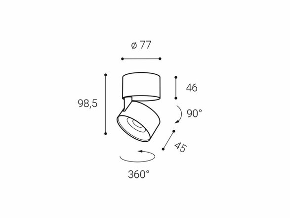 LED2 11508311 KLIP ON, WW 11W 3000K 11508311