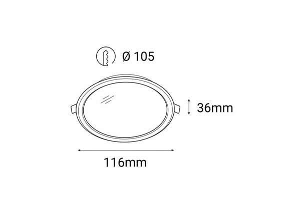 LED2 2190231 EASY-R, S 6W 3000K 2190231