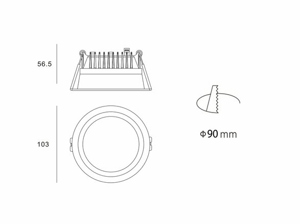 LED2 2250433 ZETA XS, B ZÁPUSTNÉ ČERNÉ 2250433