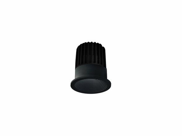 LED2 SPLASH, B 7W 3000K IP54 ZÁPUSTNÉ ČERNÉ 2111033