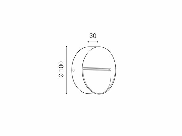 LED2 STEP ON R, A NÁSTĚNNÉ ANTRACITOVÉ IP54 5130434