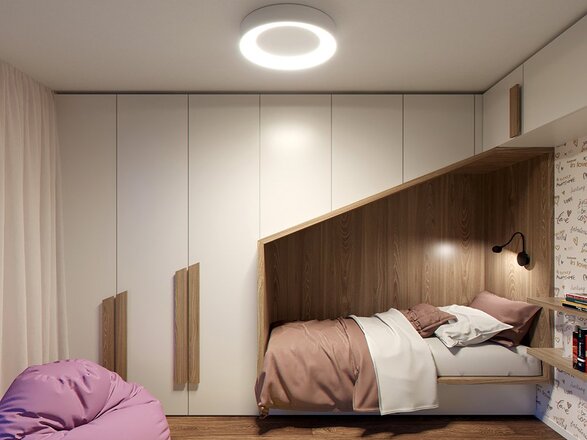 LED2 BELLA 48, B 40W 2CCT 3000K/4000K - ON/OFF - nestmívatelné 1270153