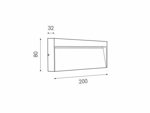 LED2 STEP ON Q L, A NÁSTĚNNÉ ANTRACITOVÉ IP54 5130634