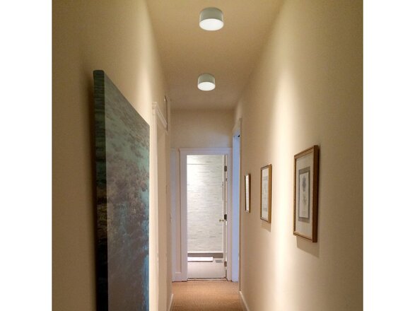 LED2 BUTTON WHITE STROPNÍ BÍLÉ 1010131