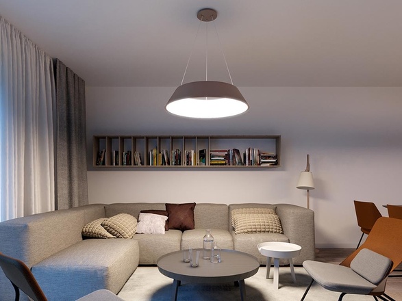 LED2 3272858 KATY 78 Z, CF 80 2CCT 3000K/4000K ZÁVĚSNÉ KÁVOVÁ