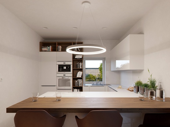 LED2 CIRCLE 80 P-Z, B 62W DALI/PUSH - stmívatelné