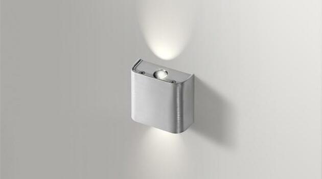 LED Nástěnné svítidlo AZzardo Ginno 1 aluminium AZ0764 2x1W 160lm 3000K IP20 9cm hliníkové