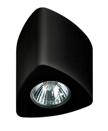 Stropní bodové přisazené svítidlo AZzardo Dario black AZ1111 GU10 1x50W IP20 9cm hranaté černé