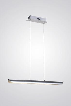 LED Závěsné svítidlo AZzardo Ray chrome AZ1695 28W 1740lm 3000K IP20 70cm chromové