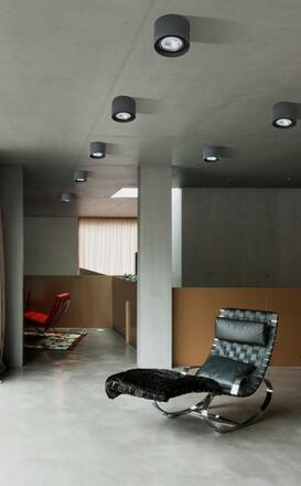 Stropní přisazené bodové svítidlo AZzardo Eco Alix black AZ1837 GU10+ADAP111/ES111 1x40W/1x50W IP20 12cm 230V černé