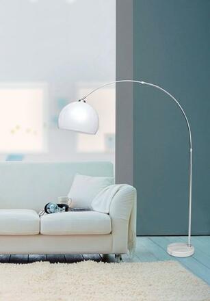 Stojací lampa AZzardo Gio Eco white AZ2408 E27 1x60W IP20 120cm bílá