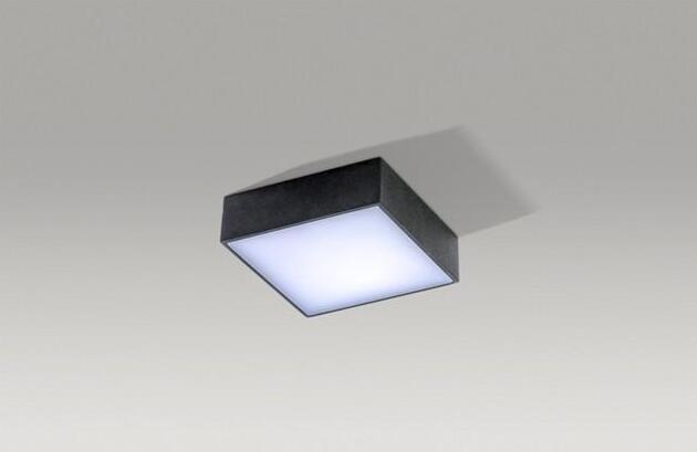 LED Stropní přisazené svítidlo AZzardo Falco 12 3000K black AZ2782 12W 1020lm 3000K IP20 12cm černé