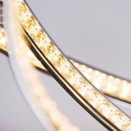 LED Závěsné svítidlo AZzardo Brighton 3 AZ1609 55W 3300lm 3000K IP20 80cm chromové