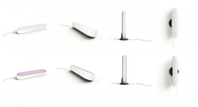 Hue LED White and Color Ambiance Stolní svítidlo Philips Play základní set 78201/31/P7 bílý 2200K-6500K RGB