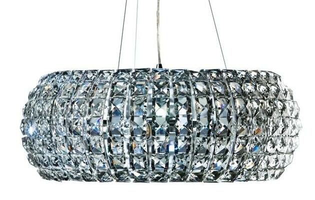 Závěsné svítidlo AZzardo Sophia 5 pendant AZ0522 E14 5x40W IP20 40cm chromové