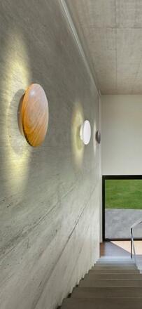 LED Nástěnné svítidlo AZzardo Ancona Wood M AZ2715 12W 720lm 3000K IP20 18cm dřevěné