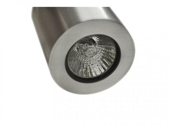 Stropní bodové přisazené svítidlo AZzardo Boris aluminium AZ1053 GU10 1x50W IP20 7,5cm kulaté hliníkové