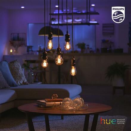 Hue Bluetooth LED White žárovka Filament E27 8719514279179 7W 550lm 2100K ST72 IP20