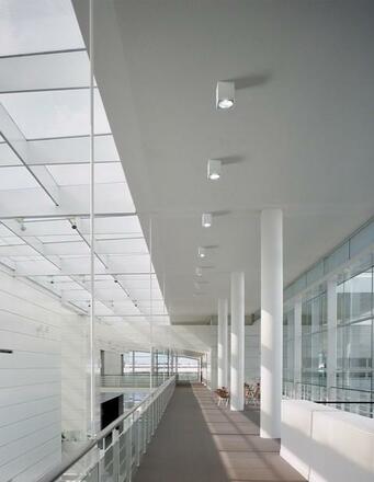 Stropní bodové přisazené svítidlo AZzardo Hugo aluminium AZ0828 GU10 1x50W IP20 9,5cm hranaté hliníkové