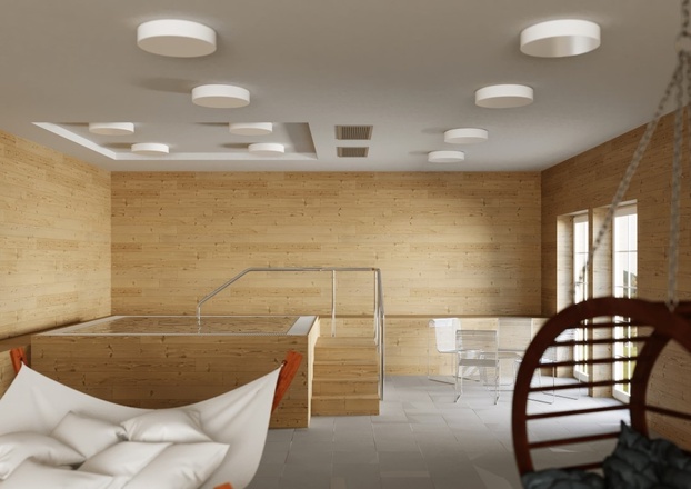 LUCIS stropní a nástěnné svítidlo ZERO IP44 12,5W LED 3000K sklo opál DALI PS13.K3.Z330.M DALI2