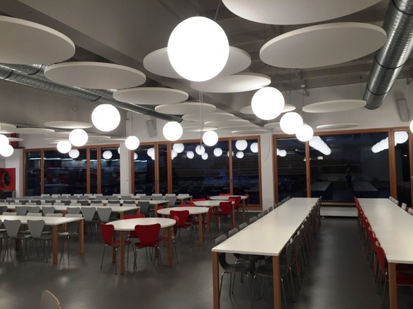 LUCIS závěsné svítidlo POLARIS ZKS 19,4W LED 4000K sklo chrom opál ZKS.L2.300.80M DALI2 DALI