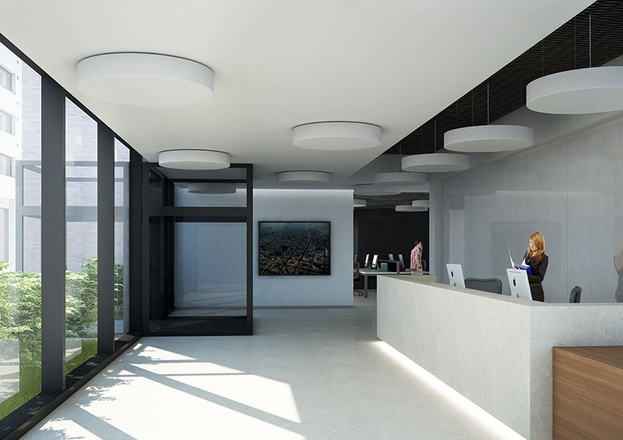 LUCIS závěsné svítidlo IZAR R MAX 86,7W LED 4000K akrylátové sklo bílá DALI ZL4.IR.L4.1200M.91M DALI2