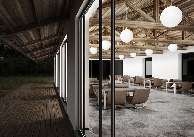 LUCIS závěsné svítidlo POLARIS ZT 38,5W LED 3000K sklo mosaz opál ZT.P1.500.84M DALI2 DALI